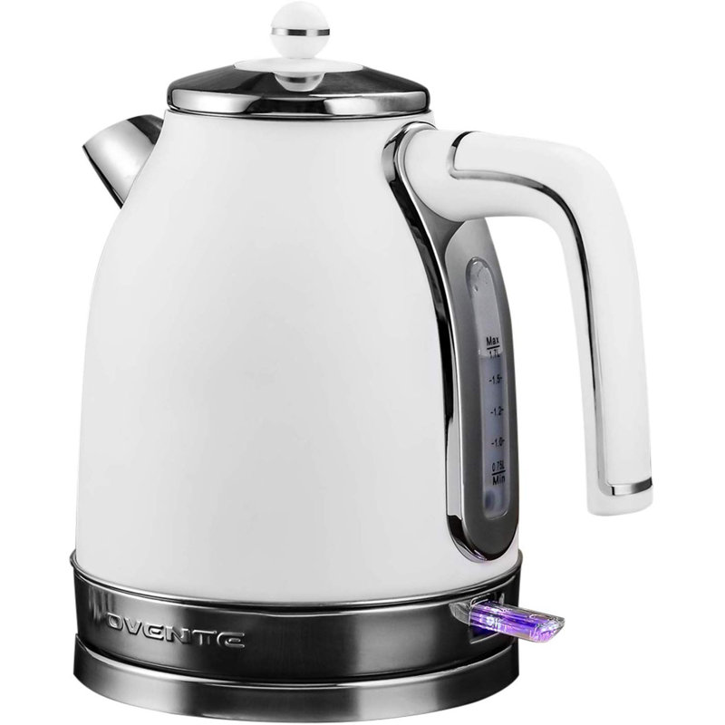 Ovente 1.7 qt. Stainless Steel Electric Tea Kettle & Reviews Wayfair